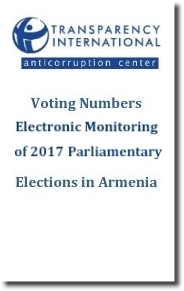 Voting Numbers. Electronic Monitoring  of 2016 Parliamentary  Elections in Armenia